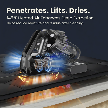 Sinova DeepClean™ UV Mattress & Upholstery Vacuum